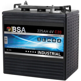 BSA Industrial Antriebsbatterie 225Ah 6V