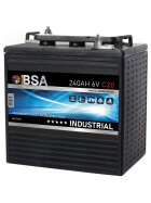 BSA Industrial Antriebsbatterie 240Ah 6V