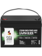 SIGA Lithium Batterie LiFePO4 100Ah 12V