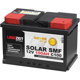 Langzeit Solarbatterie SMF 100Ah 12V