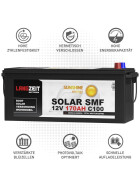 Langzeit Solarbatterie 170Ah 12V