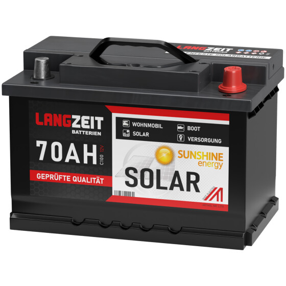 Langzeit Solarbatterie SMF 110Ah 12V, 117,56 €