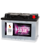 SIGA Solarbatterie 80Ah 12V