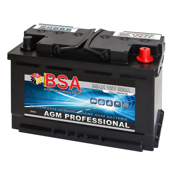 BSA Solarbatterie AGM 85Ah 12V, 138,66 €