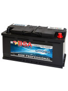 BSA AGM Professional Solarbatterie 120Ah 12V