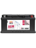 Solis AGM Batterie 140Ah 12V