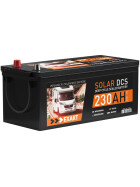 EXAKT Solar DCS Solarbatterie 230Ah 12V